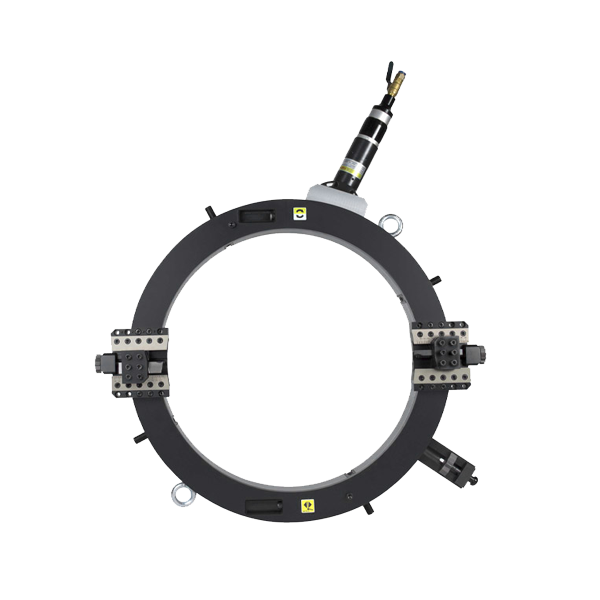 Rohrschneide- und Anfasmaschine mit geteiltem Rahmen der Air Type-Serie