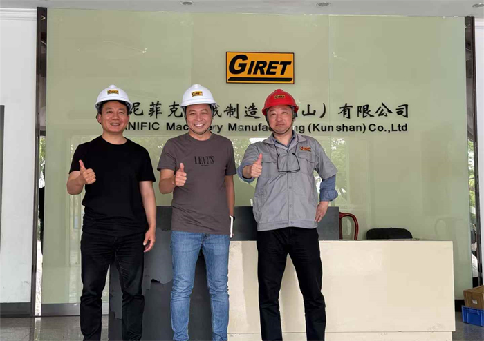 CS Wind besucht NODHAs strategischen Partner GIRET