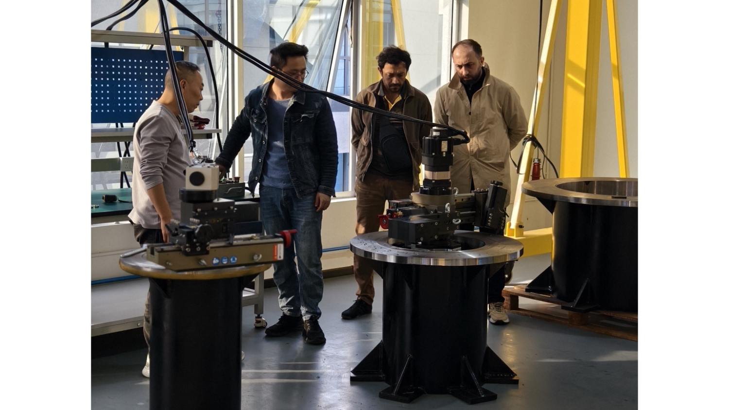 3-Meter-Flansch-Planfräsmaschine