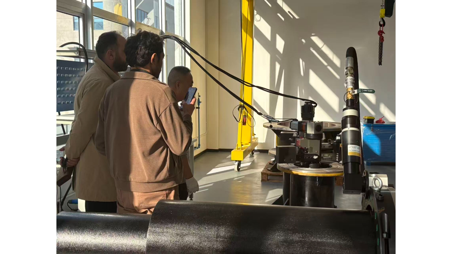 3-Meter-Flansch-Planfräsmaschine