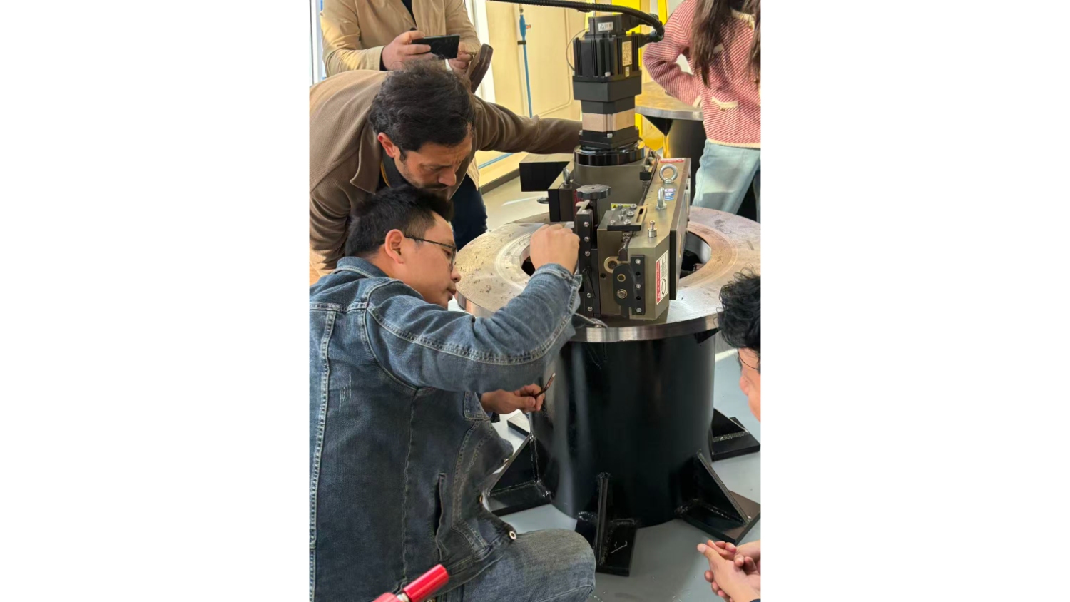 3-Meter-Flansch-Planfräsmaschine